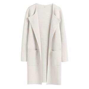 ANRABESS Women's Open Front Knit Lightweight Coatigan/Cardigan/Sweater